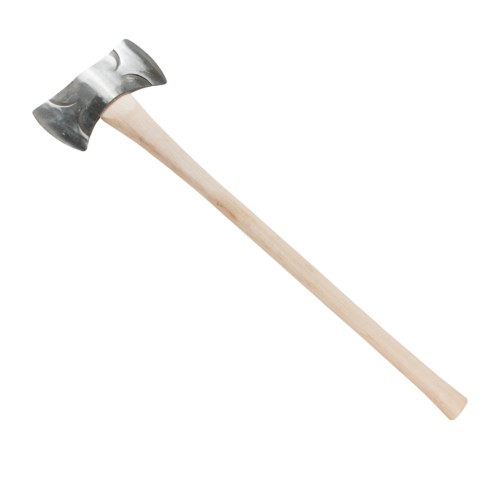 3.5 Classic Michigan Double Bit; 36″ Straight Wooden Handle Council Tool