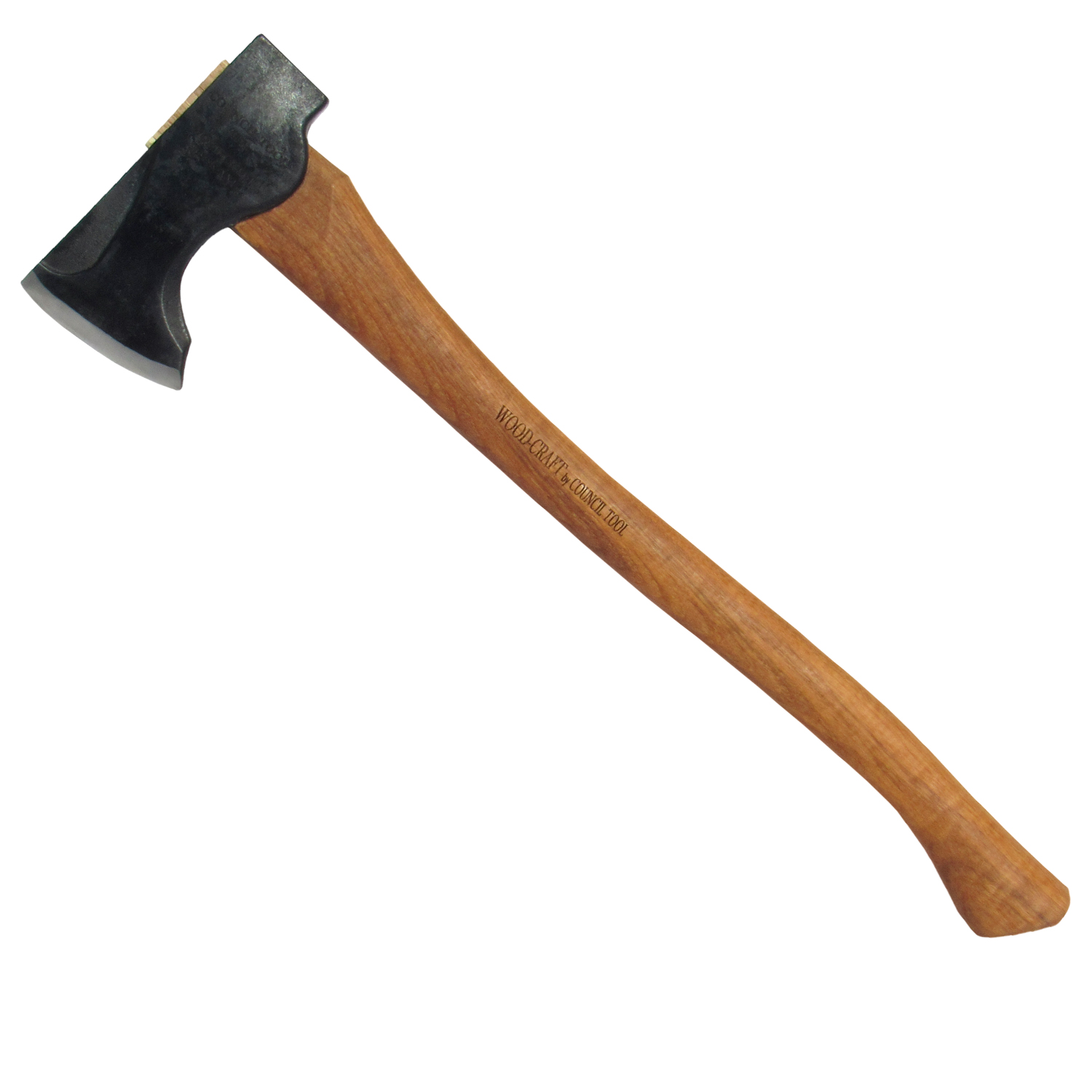 2# Wood-Craft Pack Axe, 24″ Curved Handle, Mask – Council Tool
