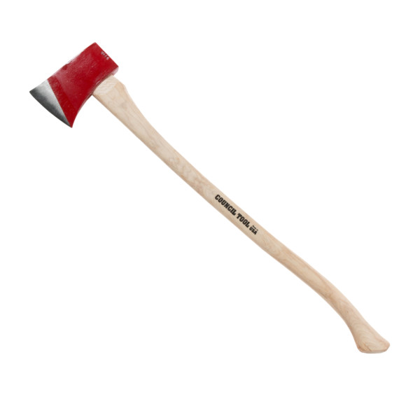 6 lbs. Pickhead Axe; 32 in. Dual Grip Wooden Handle - Council Tool