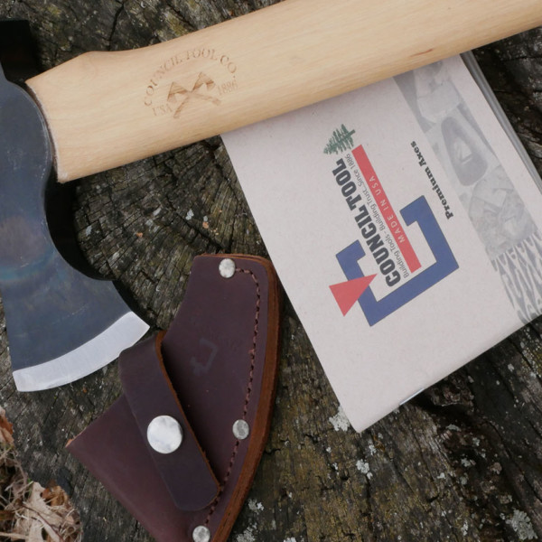 1.7 lbs. WoodCraft Camp Carver, 16 in. Curved Handle, Mask Council Tool